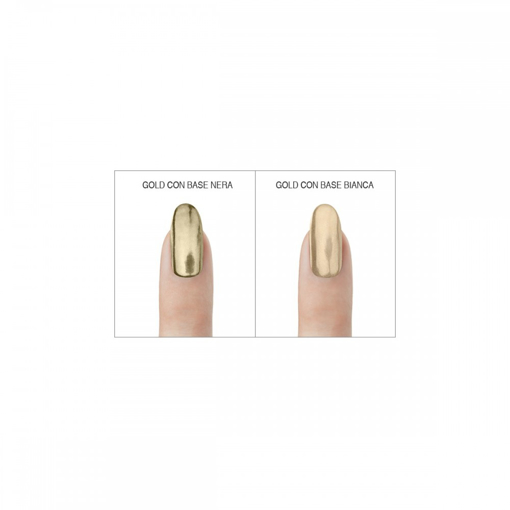 Immagine di Polvere Effetto Specchio 1g - GOLD MIRROR