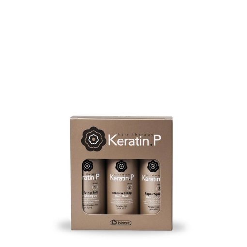 Immagine di Kit Trattamento Casa/Viaggio KERATIN.P