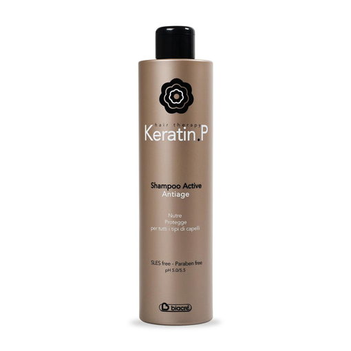 Immagine di Shampoo Keratin P. Active Anti-Age 500 ml - Biacrè