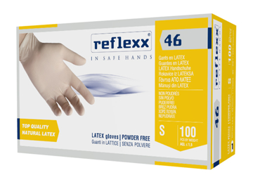 Visualizza i dettagli per Guanti In Lattice Senza Polvere Reflexx 46 – gr. 5,7 misura S Immagine di Guanti In Lattice Senza Polvere Reflexx 46 – gr. 5,7 misura S