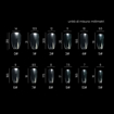 Immagine di Nail Gel Tips 12 misure 240 pz - Ballerina Corta