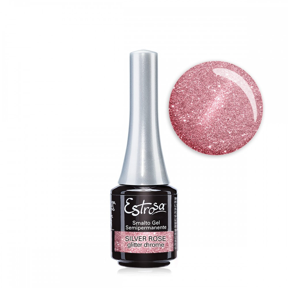 Silver Rose Glitter - cod. 7893