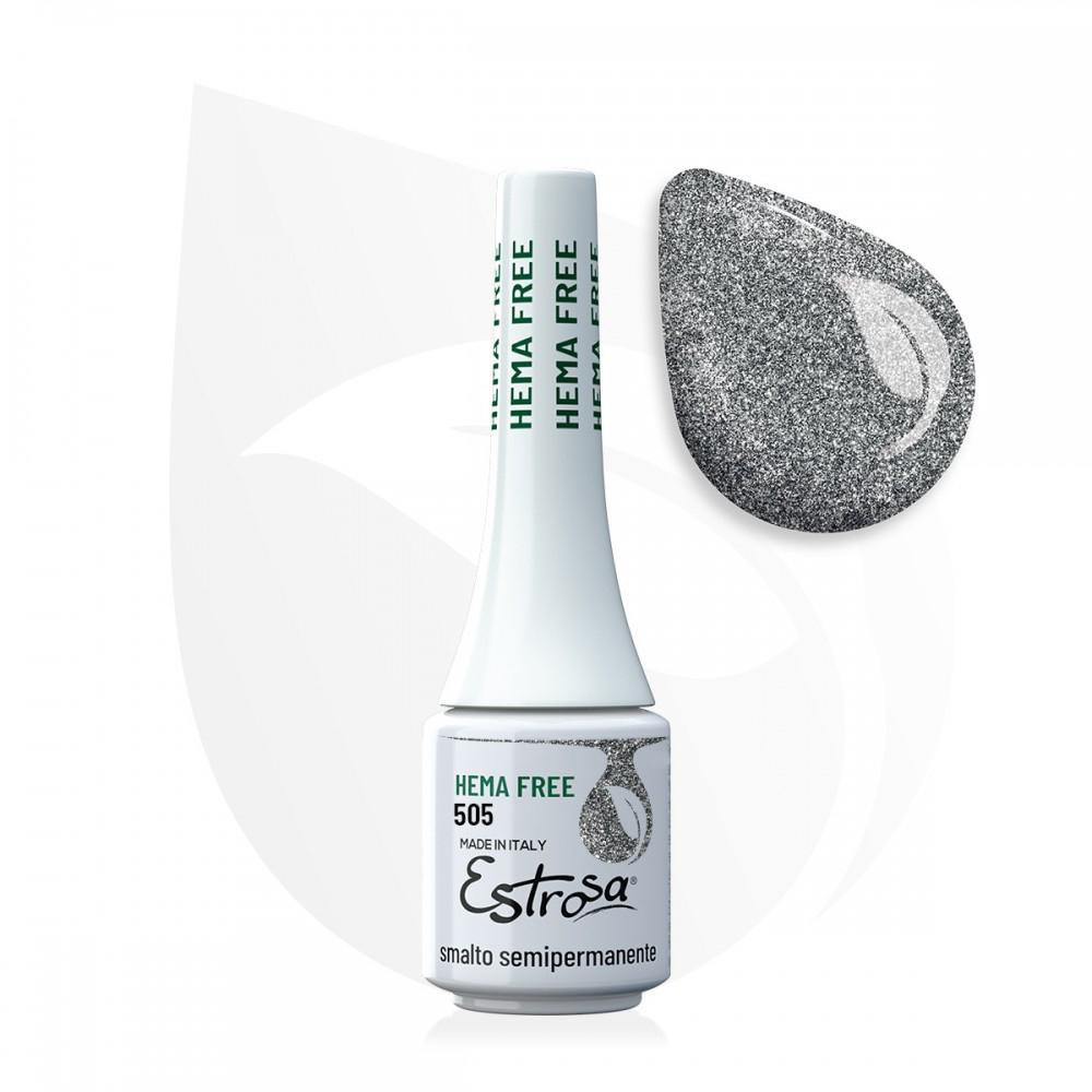 Semipermanente Hema Free - 505 Argento Micro Glitter 7 ml