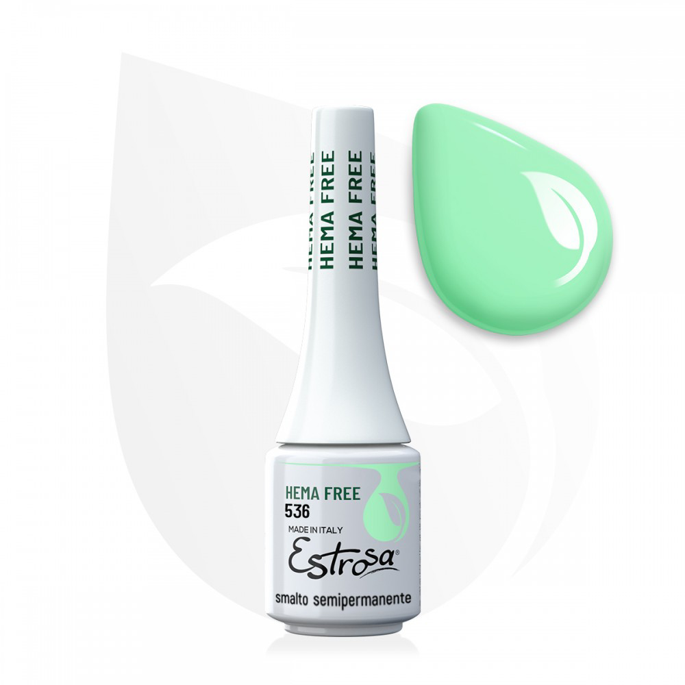 Semipermanente Hema Free - 536 Verde Chiaro Laccato 7 ml