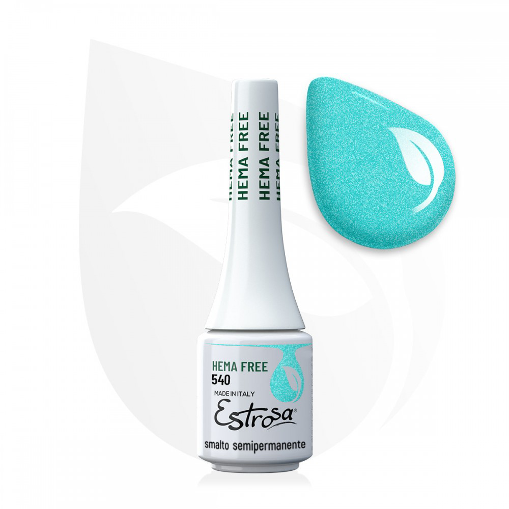 Semipermanente Hema Free - 540 Azzurro Glitter 7 ml