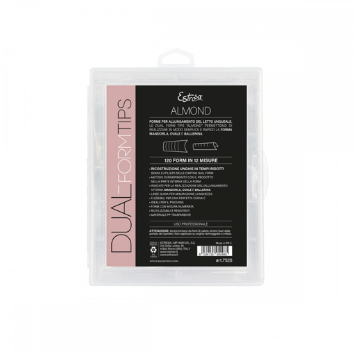 Immagine di Dual Form Nail Tips 120pz - Almond