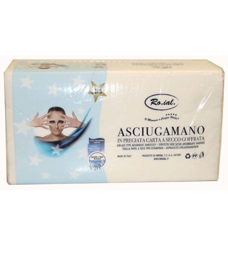 Immagine di Asciugamano Carta a Secco Goffrato - 40x70cm - 100pz.