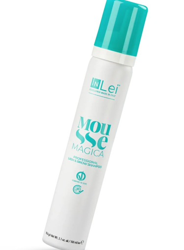 Immagine di InLei Mousse Magica - Shampoo professionale per ciglia e sopracciglia - 100 ml